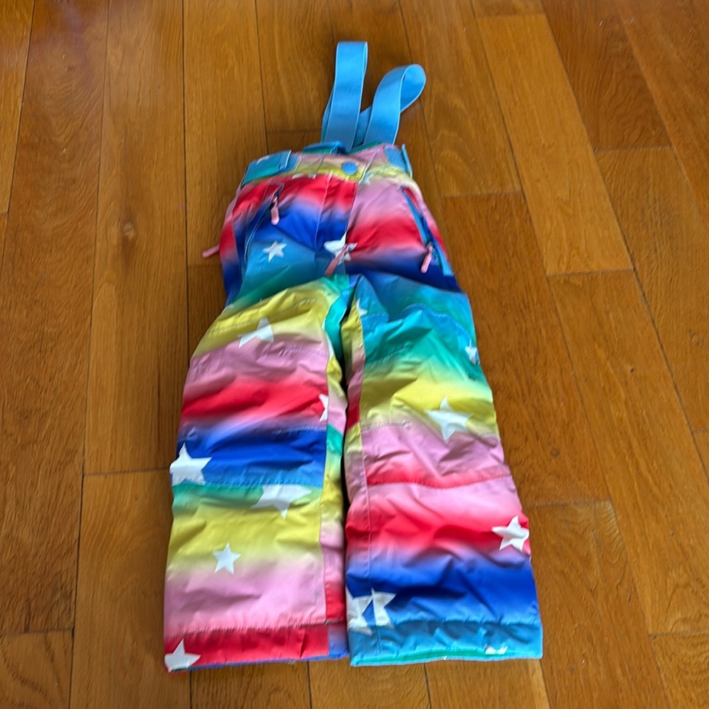 Mini Boden Rainbow Star Ski Pants 2-3T